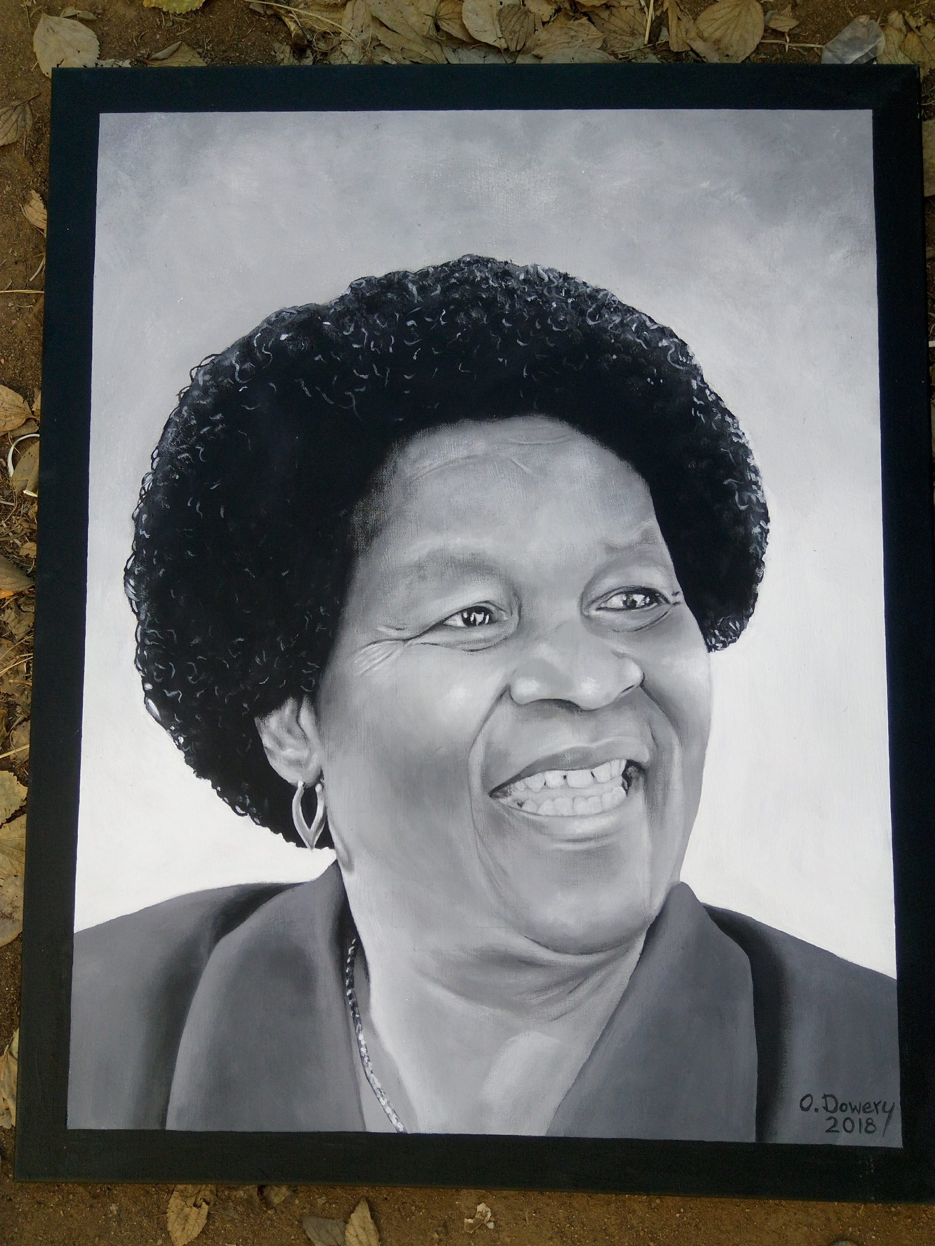 You are currently viewing Albertina Sisulu painting